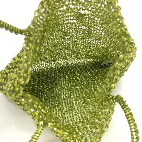 ANTEPRIMA wire Mini Bag Hand Bag Hand Bag Vinyl yellow - Picture 6 of 8